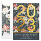 Gold Foil 2023 Floral Flat New Year Cards Image 3 of 3